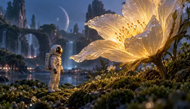 A small explorer. A luminous world.