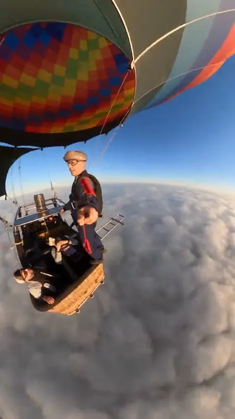 Skydiving AI Video