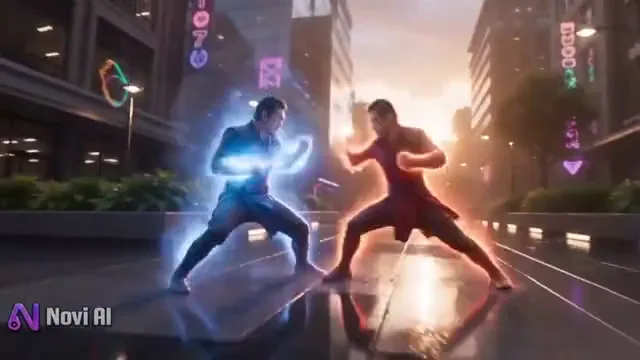 AI Fight Video